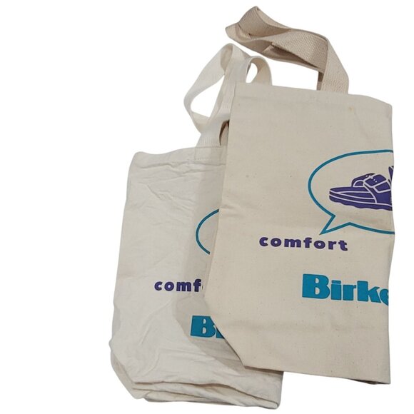 Birkenstock Vintage Canvas Tote Bag Set - Picture 1 of 6